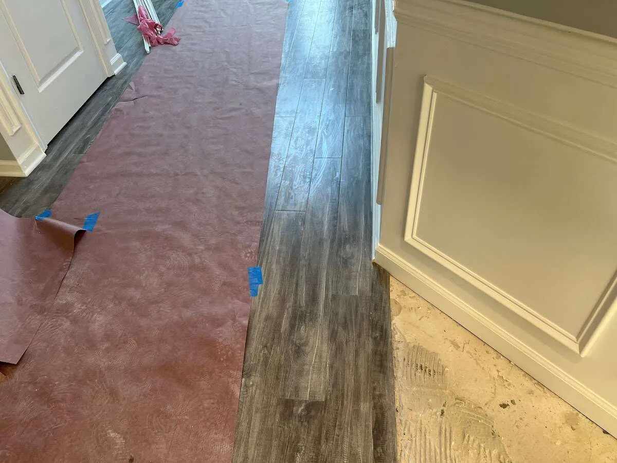 Completed marble shower restoration in Centerville